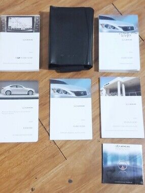 Lexus Is 350 Is 250 2009 Owners Manual Set With Navigation System With Case